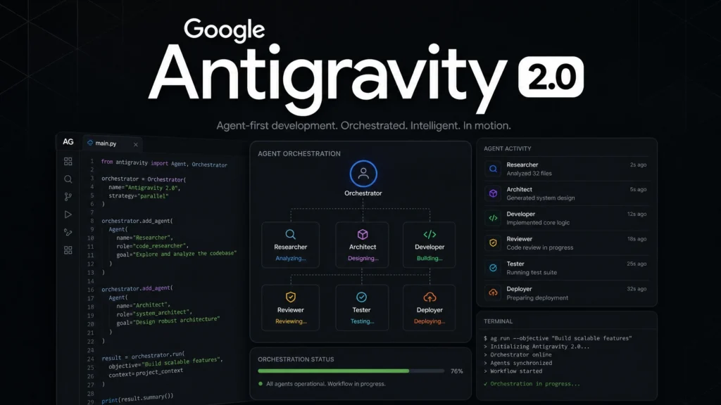 Antigravity developer platform