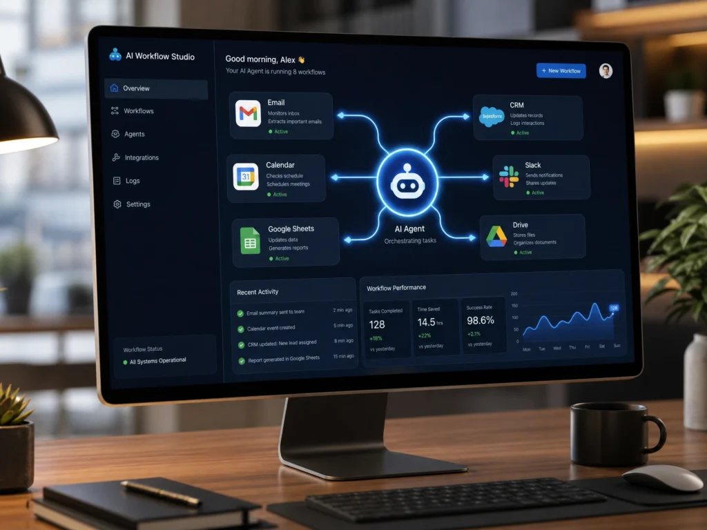 Ai workflow automation desktop